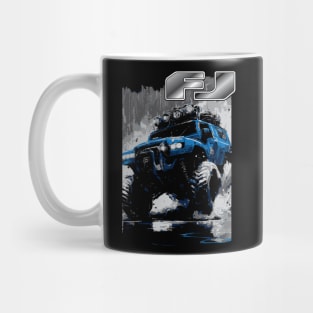 FJ Cruiser Blue Mug